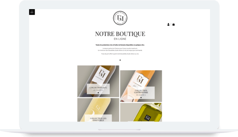 Boutique en ligne