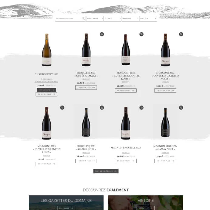 creation site ecommerce vigneron viticulteur